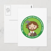 St. Isidore Bauer Postkarte (Vorne/Hinten)