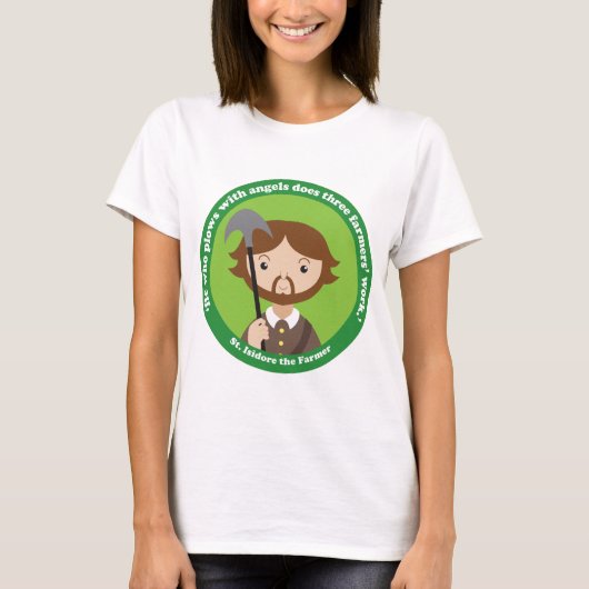 St. Isidore Bauer T-Shirt (Vorderseite)