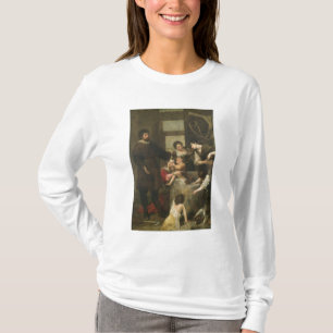 St. Isidore rettet ein Kind, das in ein wel T-Shirt