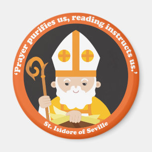 St. Isidore von Sevilla Magnet
