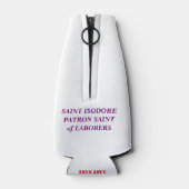 ST ISODORE PATRON SAINT OF LABORERS FLASCHENKÜHLER (Rückseite)