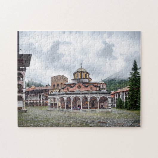 St Ivan Rilski Kloster Rila Berg Bulgarien Puzzle (Horizontal)