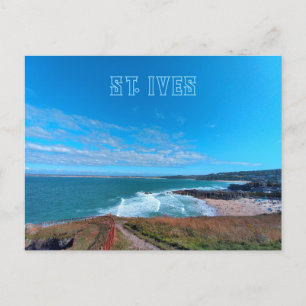 St. Ives - Beach - Cornwall Postkarte