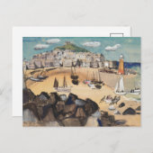 St. Ives | Christopher Wood Postkarte (Vorne/Hinten)
