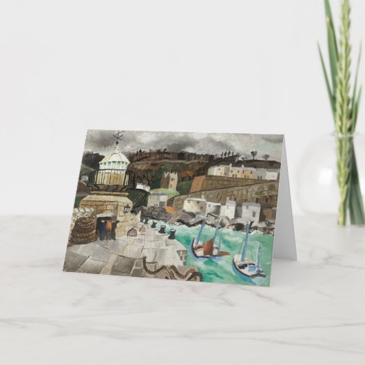 St. Ives, Cornwall | Christopher Wood Karte (Vorderseite)