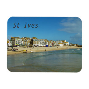 St Ives Cornwall England Foto Magnet
