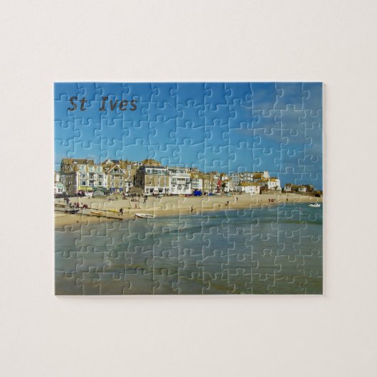 St. Ives Cornwall England Foto Puzzle (Horizontal)