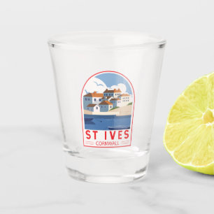 St Ives Cornwall England Ristorante da Valentino V Schnapsglas