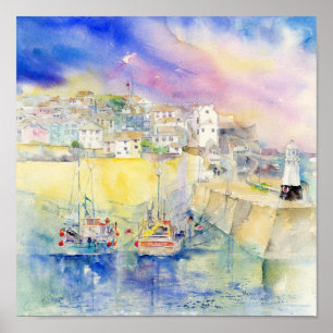 St. Ives Cornwall Großbritannien Poster