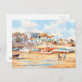 St. Ives, Cornwall Postkarte (Vorne/Hinten)