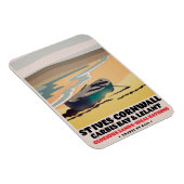 St Ives Cornwall Travel Poster Magnet (Rechte Seite)