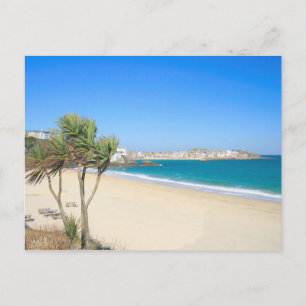 St. Ives in Cornwall Postkarte