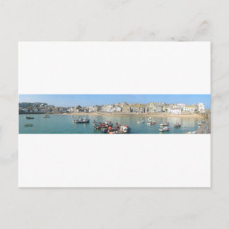 St Ives Panoramic Postkarte