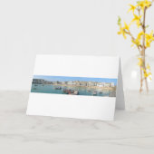 St. Ives panoramisch Karte (Gelbe Blume)