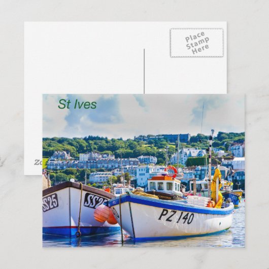 St Ives Postkarte (Vorne/Hinten)