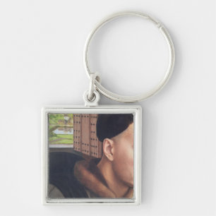 St. Ivo, Detail des Fensters Schlüsselanhänger