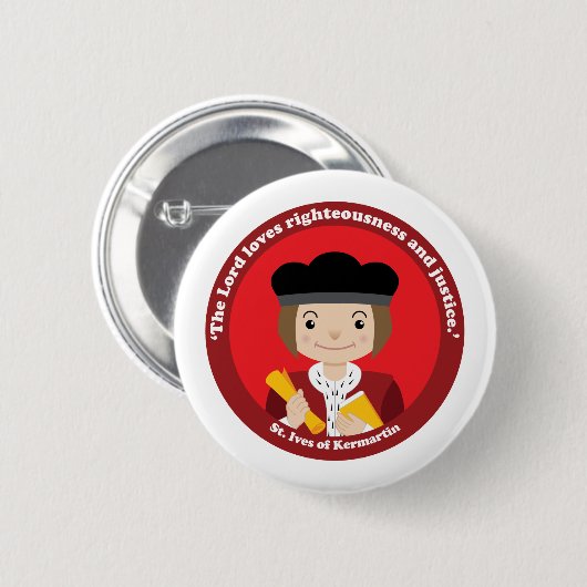 St. Ivo Kermatin Button (Vorne & Hinten)