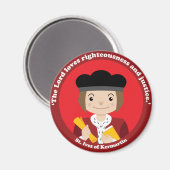 St. Ivo Kermatin Magnet (Vorderseite/Rückseite)