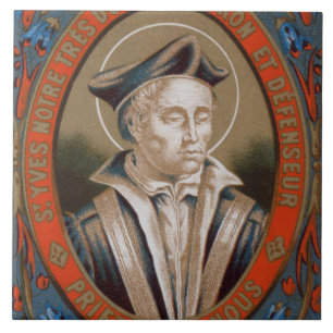 St. Ivo von Kermartin (M 005) Fliese