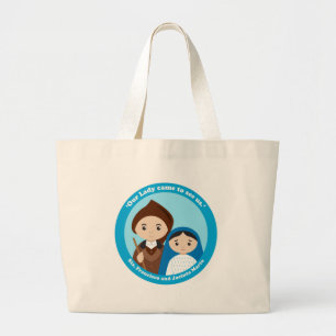 St. Jacinta und St. Francisco Marto Jumbo Stoffbeutel