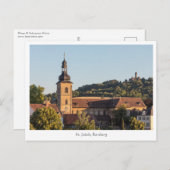 St. Jakob, Bamberg Postkarte (Vorne/Hinten)