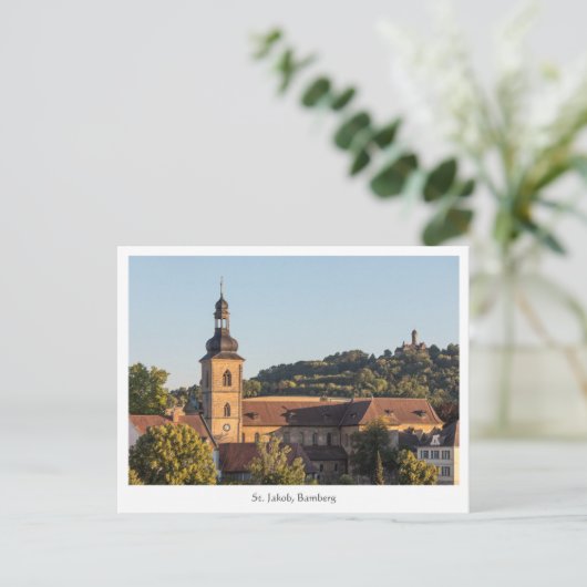 St. Jakob, Bamberg Postkarte (Stehend Vorderseite)