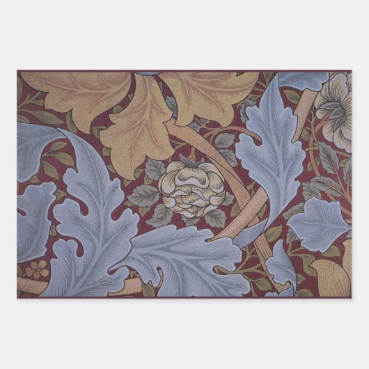 St. James Acanthus Leaf Pattern von William Morris Geschenkpapier Set (Vorderseite 2)