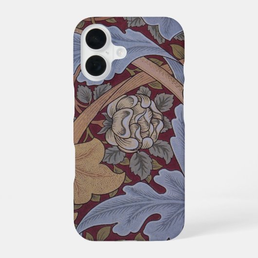St. James Acanthus Leaf Pattern von William Morris iPhone 16 Hülle (Rückseite)