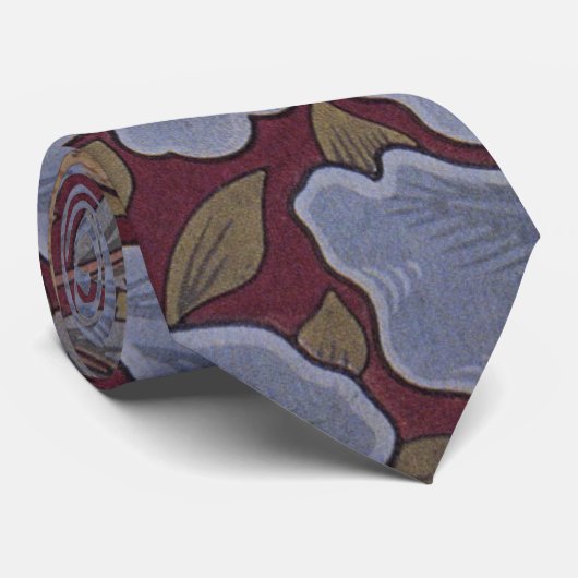 St. James Acanthus Leaf Pattern von William Morris Krawatte (Gerollt)