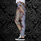 St. James Acanthus Leaf Pattern von William Morris Leggings