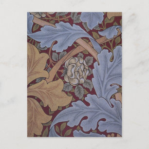 St. James Acanthus Leaf Pattern von William Morris Postkarte