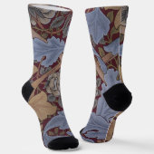 St. James Acanthus Leaf Pattern von William Morris Socken (Gewinkelt)