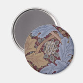 St. James Acanthus Pattern von William Morris Magnet (Vorderseite/Rückseite)