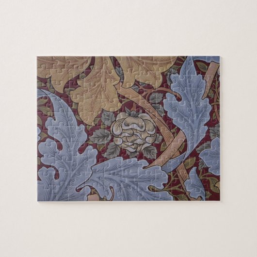 St. James Acanthus Pattern von William Morris Puzzle (Horizontal)