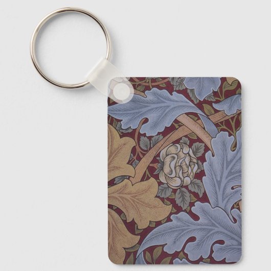St. James Acanthus Pattern von William Morris Schlüsselanhänger (Vorderseite)