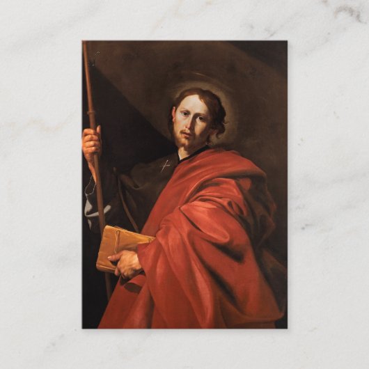 St. James Act of Faith Prayer Card Platzkarte (Vorderseite)