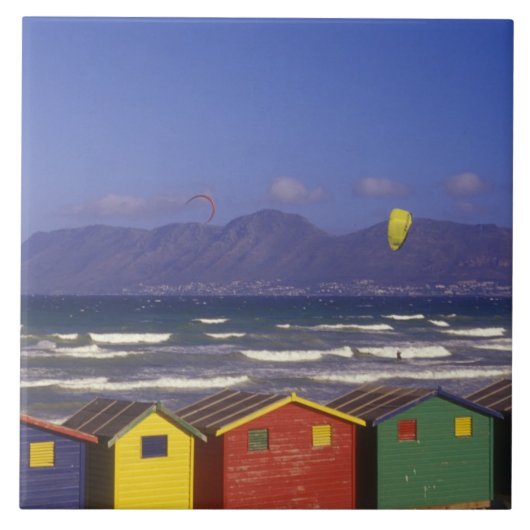 St. James Bay Bathing Boxes, in der Nähe von Capet Fliese (Vorderseite)