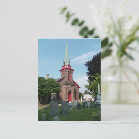 St. James Bischofskirche und Friedhof Postkarte (Stehend Vorderseite)