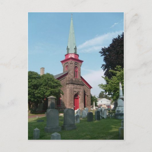 St. James Bischofskirche und Friedhof Postkarte (Vorderseite)