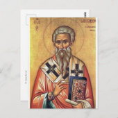 St. James, das gerade orthodoxe Christliche Symbol Postkarte (Vorne/Hinten)