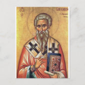 St. James, das gerade orthodoxe Christliche Symbol Postkarte (Vorderseite)
