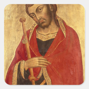 St James das große Quadratischer Aufkleber