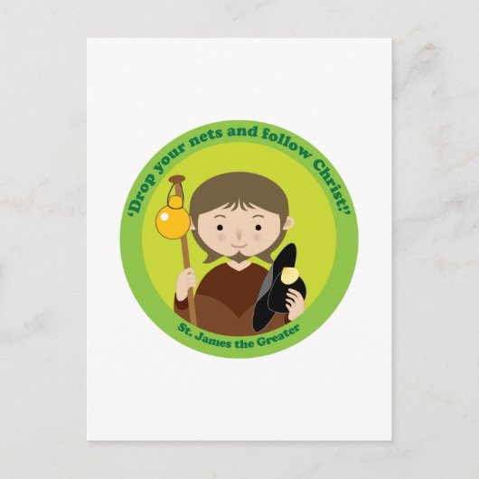 St. James, der Großer Postkarte (Vorderseite)