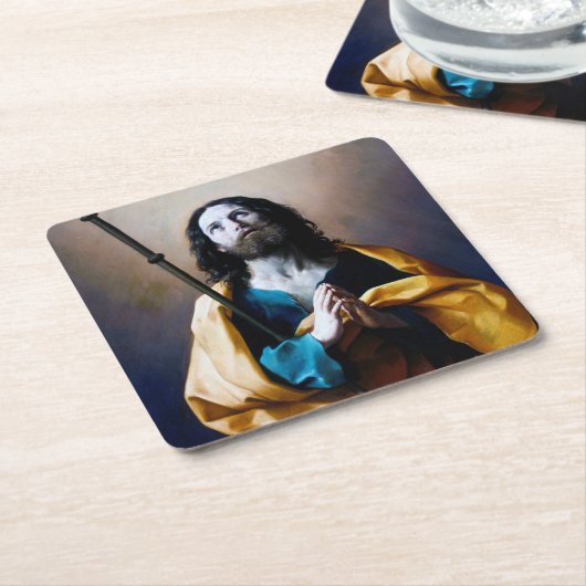 St. James, Greater, Guido Reni Rechteckiger Pappuntersetzer (angewinkelt)