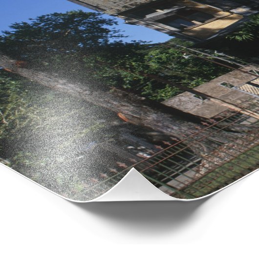 St James, Hafen von Spanien, Trinidad, Karibik Fotodruck (Ecke)