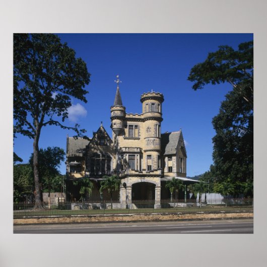 St James, Hafen von Spanien, Trinidad, Karibik Poster (Vorne)