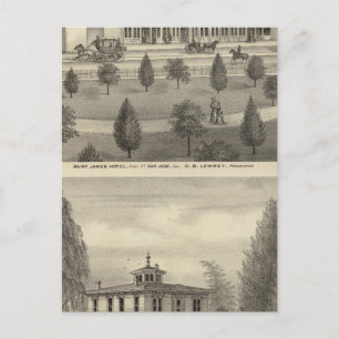 St James Hotel, Residenz Postkarte