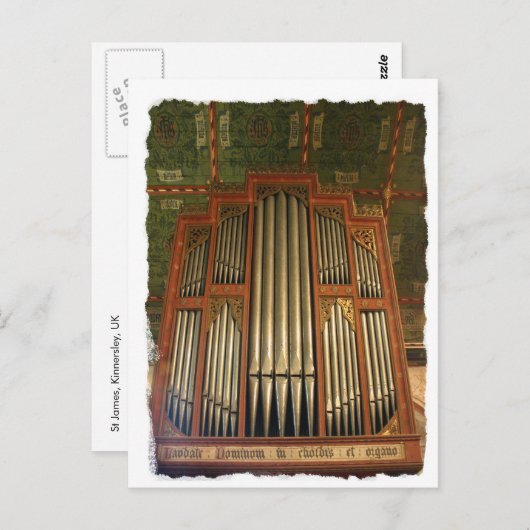 St James, Kinnersley, UK Postcard Postkarte (Vorne/Hinten)