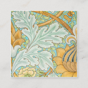 St. James Muster (1881) von William Morris Quadratische Visitenkarte