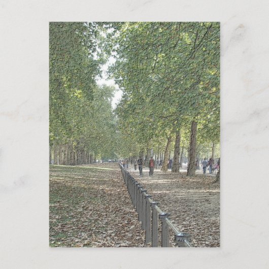 St Jame's Park Postkarte (Vorderseite)